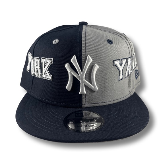 New Era NY Yankees Team Split 9FIFTY Adjustable Snapback